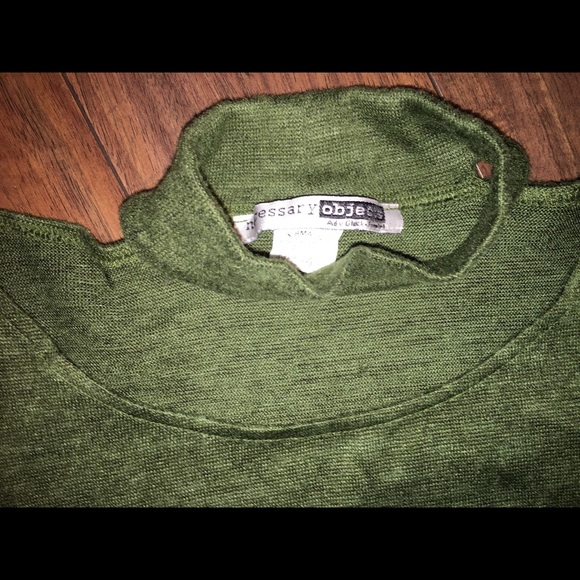 Necessary Objects choker sweater green XS - Picture 3 of 4